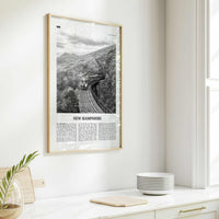 New Hampshire Print Black and White No 3, New Hampshire Wall Art, New Hampshire Poster, New Hampshire Photo, USA, United States
