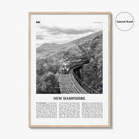 New Hampshire Print Black and White No 3, New Hampshire Wall Art, New Hampshire Poster, New Hampshire Photo, USA, United States