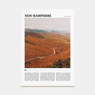 New Hampshire Travel Color No 3 Poster