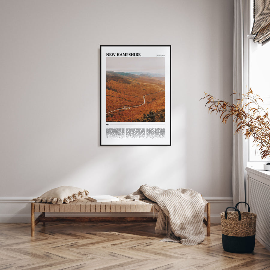 New Hampshire Travel Color No 3 Poster