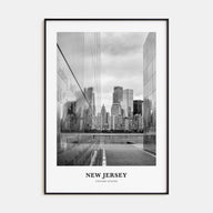 New Jersey Portrait B&W No 2 Poster