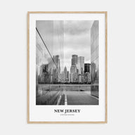 New Jersey Portrait B&W No 2 Poster