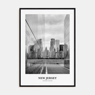 New Jersey Portrait B&W No 2 Poster