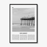New Jersey Print Black and White No 1, New Jersey Wall Art, New Jersey Poster, New Jersey Photo, New Jersey Wall Decor, USA, United States