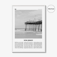 New Jersey Print Black and White No 1, New Jersey Wall Art, New Jersey Poster, New Jersey Photo, New Jersey Wall Decor, USA, United States