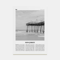 New Jersey Travel B&W No 1 Poster