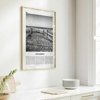New Jersey Print Black and White No 2, New Jersey Wall Art, New Jersey Poster, New Jersey Photo, New Jersey Wall Décor, New Jersey Map