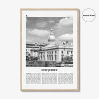 New Jersey Print Black and White No 4, New Jersey Wall Art, New Jersey Poster, New Jersey Photo, USA, United States, North America