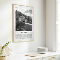 New Jersey Print Black and White No 5, New Jersey Wall Art, New Jersey Poster, New Jersey Photo, New Jersey Wall Décor, New Jersey Map