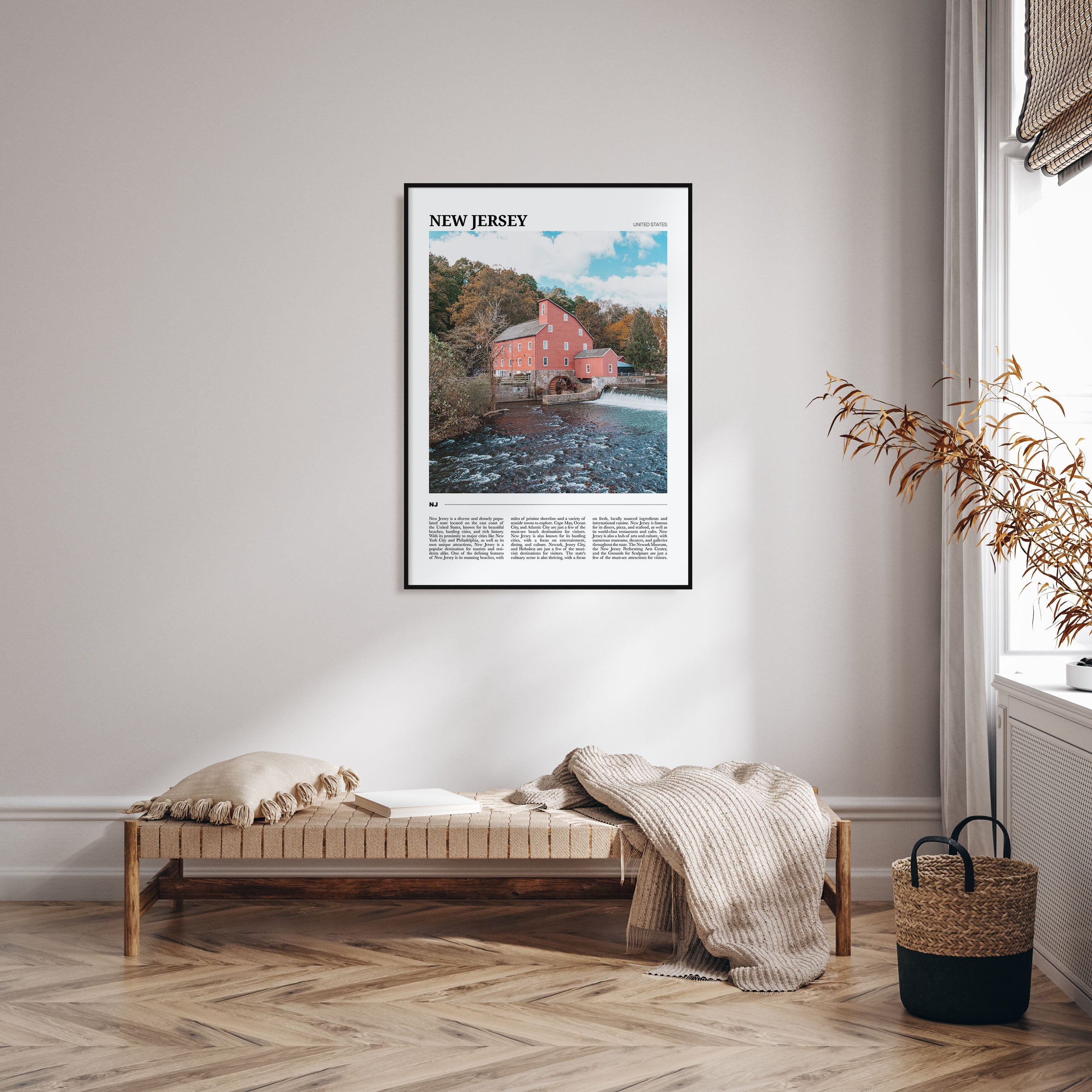 New Jersey Travel Color No 1 Poster