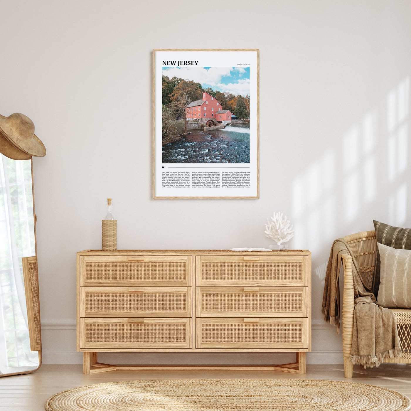 New Jersey Travel Color No 1 Poster