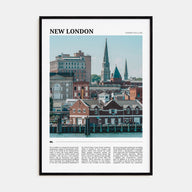 New London Travel Color Poster