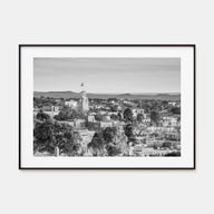 New Mexico Landscape B&W Poster