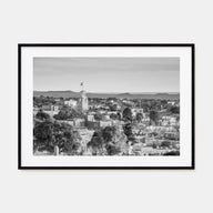 New Mexico Landscape B&W Poster