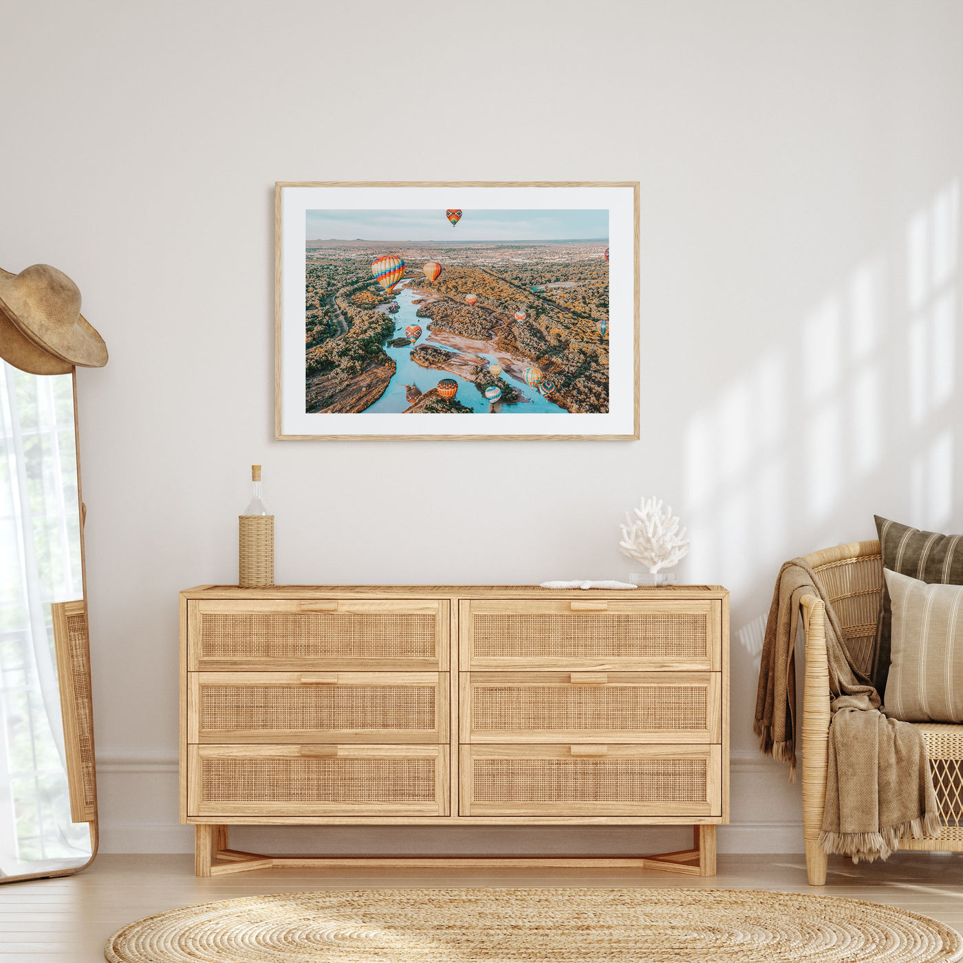New Mexico Landscape Color Poster