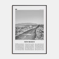 New Mexico Travel B&W No 1 Poster