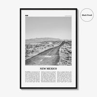 New Mexico Print Black and White No 1, New Mexico Wall Art, New Mexico Poster, New Mexico Photo, USA, United States, North America