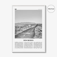 New Mexico Print Black and White No 1, New Mexico Wall Art, New Mexico Poster, New Mexico Photo, USA, United States, North America