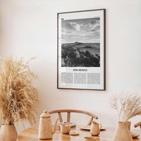 New Mexico Print Black and White No 2, New Mexico Wall Art, New Mexico Poster, New Mexico Photo, New Mexico Wall Décor, New Mexico Map