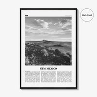 New Mexico Print Black and White No 2, New Mexico Wall Art, New Mexico Poster, New Mexico Photo, New Mexico Wall Décor, New Mexico Map