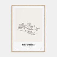 New Orleans Drawn No 1 Poster