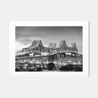 New Orleans Landscape B&W Poster