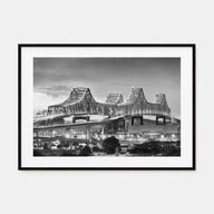 New Orleans Landscape B&W Poster