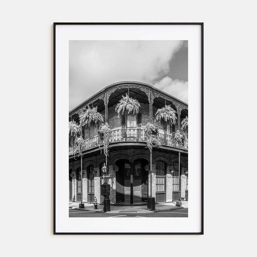 New Orleans Photo B&W No 1 Poster