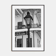 New Orleans Photo B&W No 3 Poster