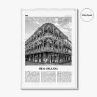 New Orleans Print Black and White No 1, New Orleans Wall Art, New Orleans Poster, New Orleans Photo, Louisiana Print, La Nouvelle-Orléans