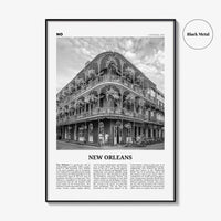 New Orleans Print Black and White No 1, New Orleans Wall Art, New Orleans Poster, New Orleans Photo, Louisiana Print, La Nouvelle-Orléans