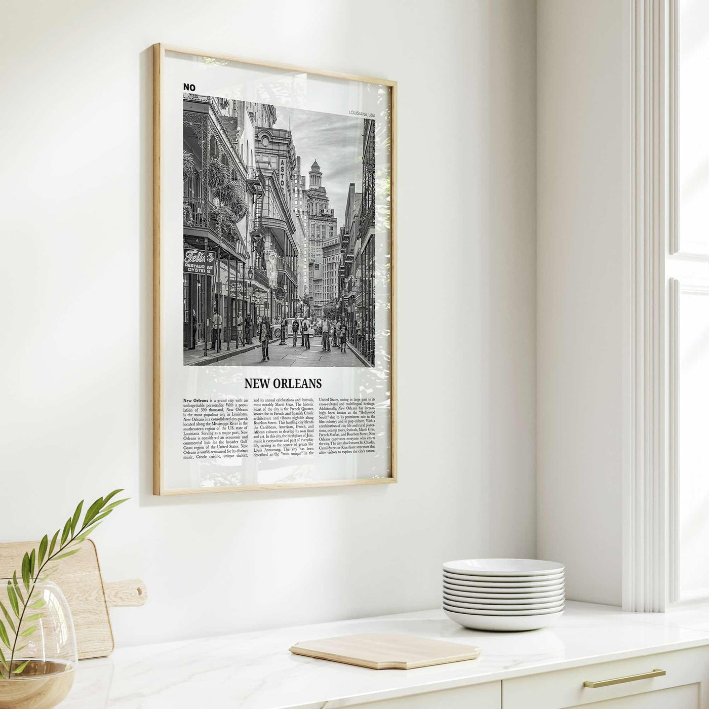 New Orleans Print Black and White No 2, New Orleans Wall Art, New Orleans Poster, New Orleans Photo, Louisiana Print, La Nouvelle-Orléans