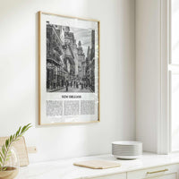 New Orleans Print Black and White No 2, New Orleans Wall Art, New Orleans Poster, New Orleans Photo, Louisiana Print, La Nouvelle-Orléans