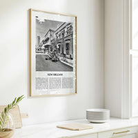 New Orleans Print Black and White No 3, New Orleans Wall Art, New Orleans Poster, New Orleans Photo, Louisiana, USA, United States