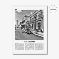 New Orleans Print Black and White No 3, New Orleans Wall Art, New Orleans Poster, New Orleans Photo, Louisiana, USA, United States