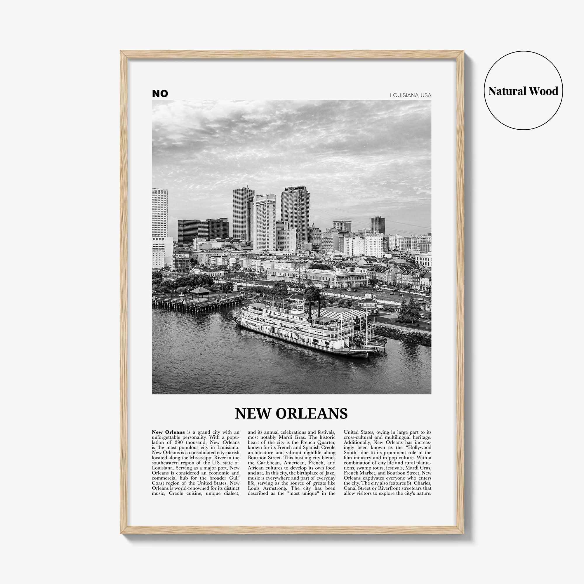 New Orleans Print Black and White No 4, New Orleans Wall Art, New Orleans Poster, New Orleans Photo, Louisiana Print, La Nouvelle-Orléans