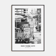 New York City Portrait B&W No 7 Poster