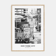 New York City Portrait B&W No 7 Poster