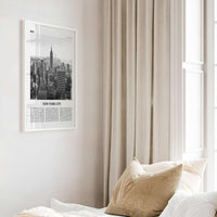 New York City Print Black and White No 1, New York Wall Art, New York Poster, New York Photo, NYC Black and White Poster Print, USA