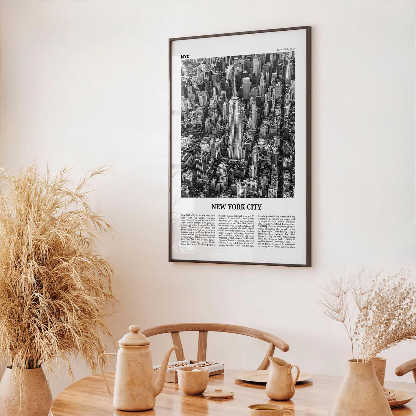 New York City Print Black and White No 2, New York Wall Art, New York Poster, New York Photo, NYC Black and White Poster Print, USA