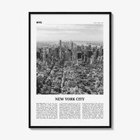 New York City Print Black and White No 3, New York Wall Art, New York Poster, New York Photo, NYC Black and White Poster Print, USA
