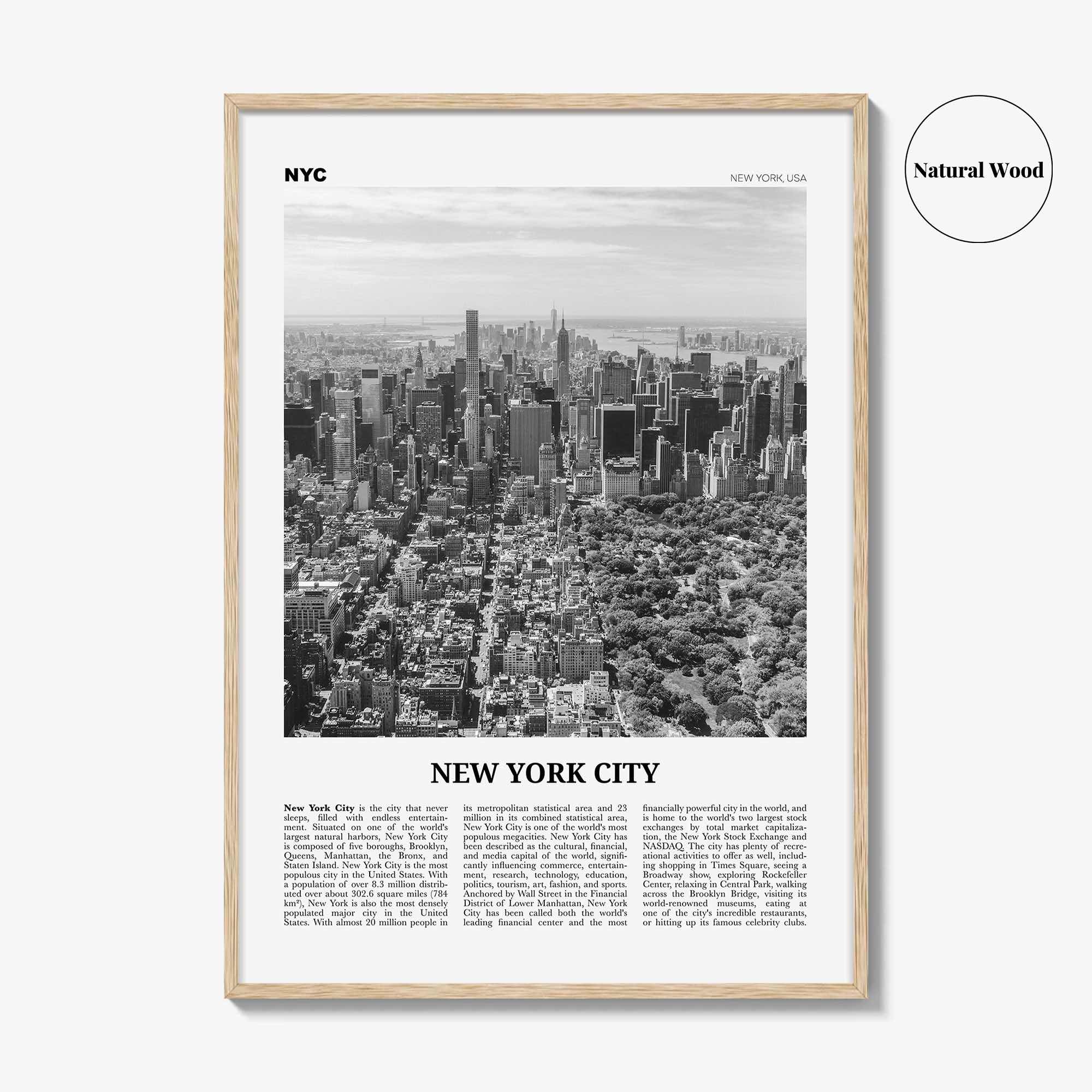 New York City Print Black and White No 3, New York Wall Art, New York Poster, New York Photo, NYC Black and White Poster Print, USA
