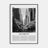 New York City Travel B&W No 4 Poster
