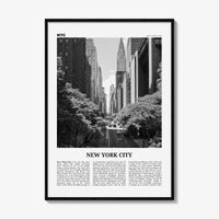 New York City Print Black and White No 4, New York Wall Art, New York Poster, New York Photo, NYC Black and White Poster Print, USA