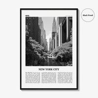 New York City Print Black and White No 4, New York Wall Art, New York Poster, New York Photo, NYC Black and White Poster Print, USA