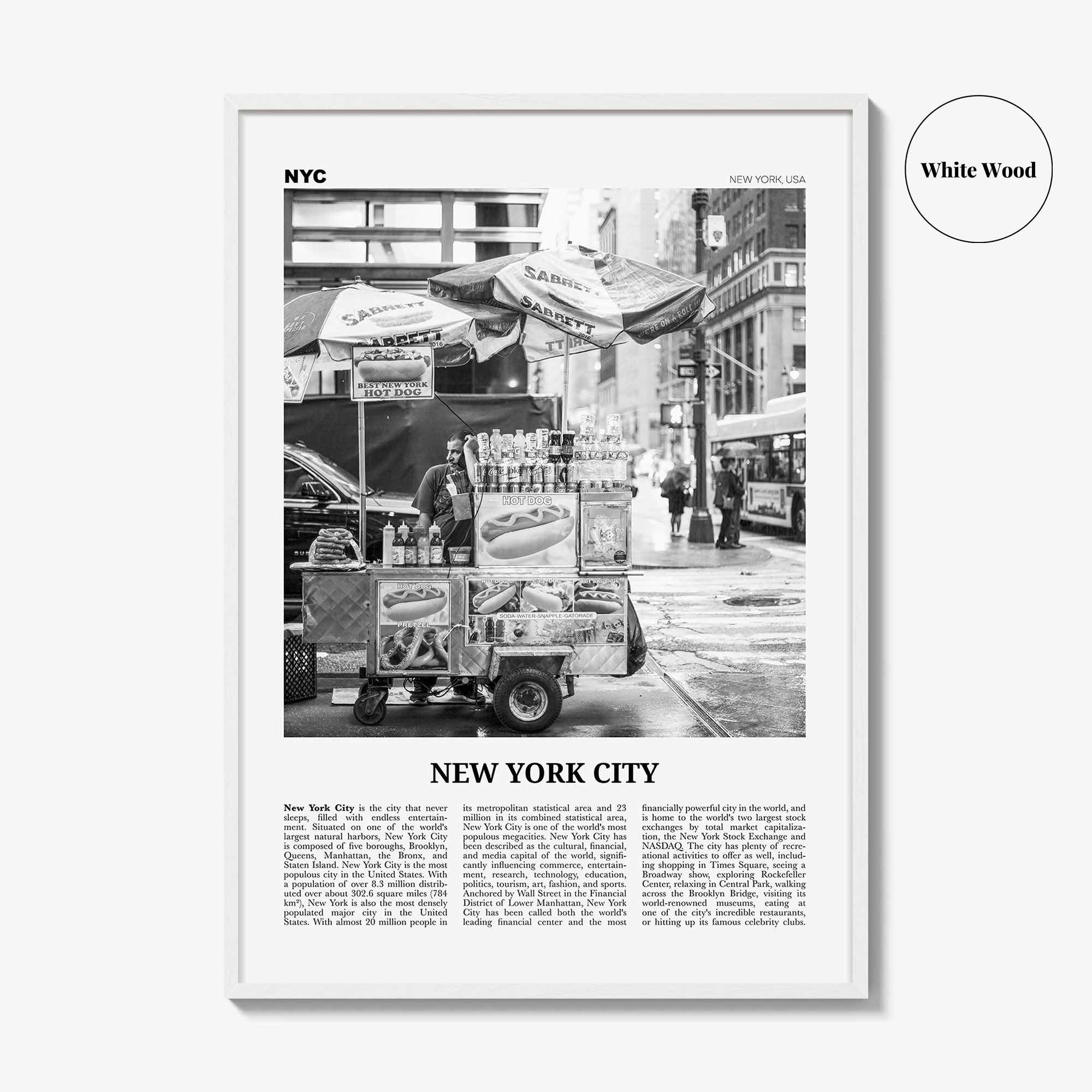 New York City Print Black and White No 5, New York Wall Art, New York Poster, New York Photo, NYC Black and White Poster Print, USA