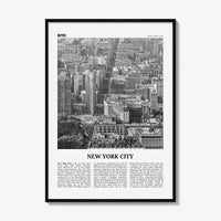 New York City Print Black and White No 6, New York Wall Art, New York Poster, New York Photo, NYC Black and White Poster Print, USA