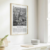 New York City Print Black and White No 6, New York Wall Art, New York Poster, New York Photo, NYC Black and White Poster Print, USA