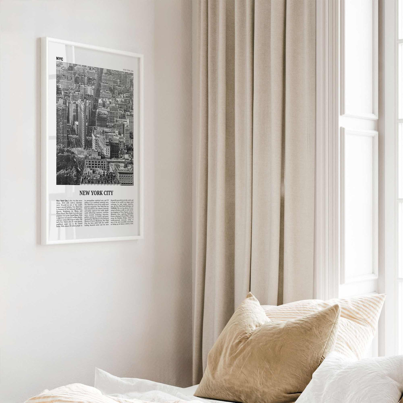 New York City Print Black and White No 6, New York Wall Art, New York Poster, New York Photo, NYC Black and White Poster Print, USA