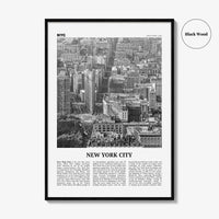 New York City Print Black and White No 6, New York Wall Art, New York Poster, New York Photo, NYC Black and White Poster Print, USA